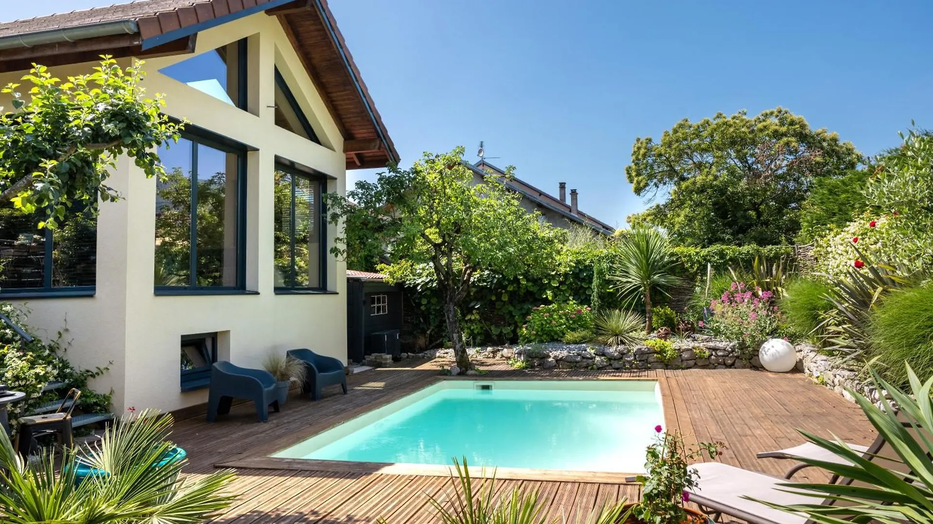 La Paradisiaque - Near Geneva, Pool, Calm & Mountain Thoiry